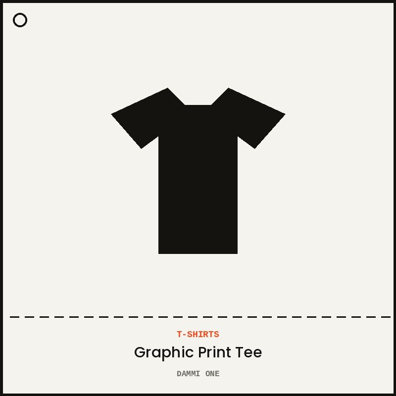 Graphic Print Tee